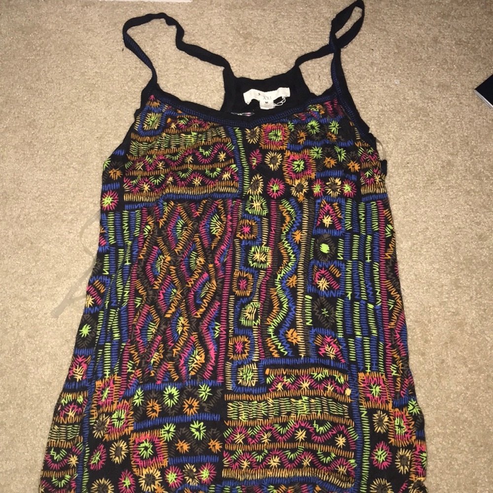 colorful tank top